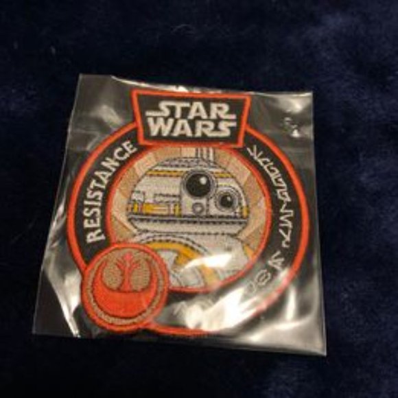Star Wars Funko pop, The Resistance patch and pin set - Picture 2 of 5